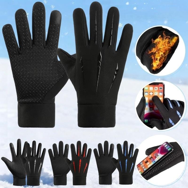 Winter Warm Gloves Thermal Windproof Cycling Anti-slip Ski TouchScren Waterproof