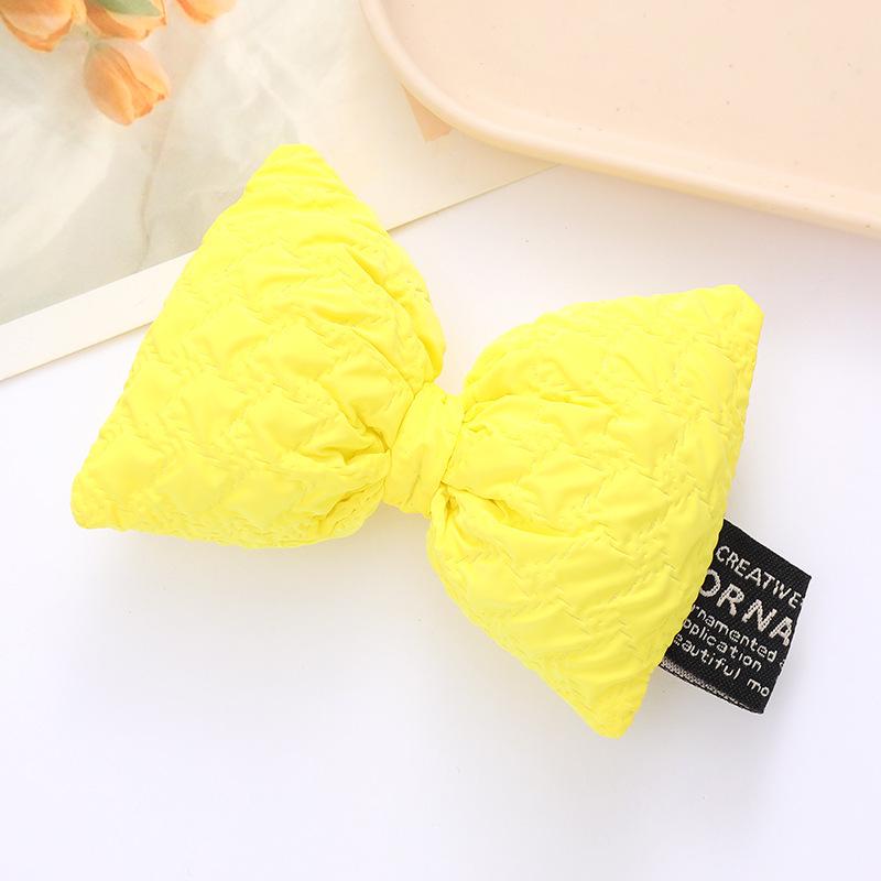 

Luxury 3D Padded Leather Bow Ornament for Clothing and Hats Bow
