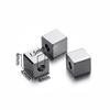 20Pcs/Lot Stainless Steel Square Beads Cuboid Loose Spacer Beads for DIY Bracelet Necklace Jewelry Making Accessories