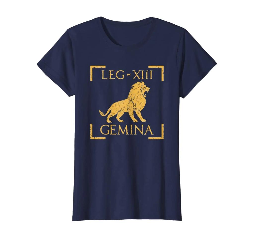 Legio XIII Gemina Lion Emblem Roman Legion TShirt Summer Cotton Short Sleeve ONeck Mens T Shirt New S3XL