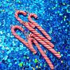 Christmas Crutch Earrings Stylish Ear Accessories Cute Ear Jewelry for Christmas