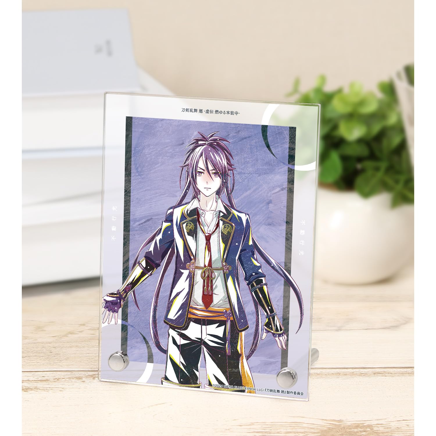 

Anime Ranbu Kai Kyoden Burning Fudo Yukimitsu Touken Ranbu Kai Kyoden Burning Honnoji Ani Art 2nd Edition A6 Acrylic Panel Touken Honnoji