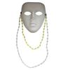Dance Mask For Men And Women Lightweight Plastic Face Mask Comfortable Wear For Parties Performances Role Play