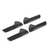 4 Pcs Inner Door Handle Cover Trim Fashionable Anti Scratch Abrasion Proof Easy Install for Cars