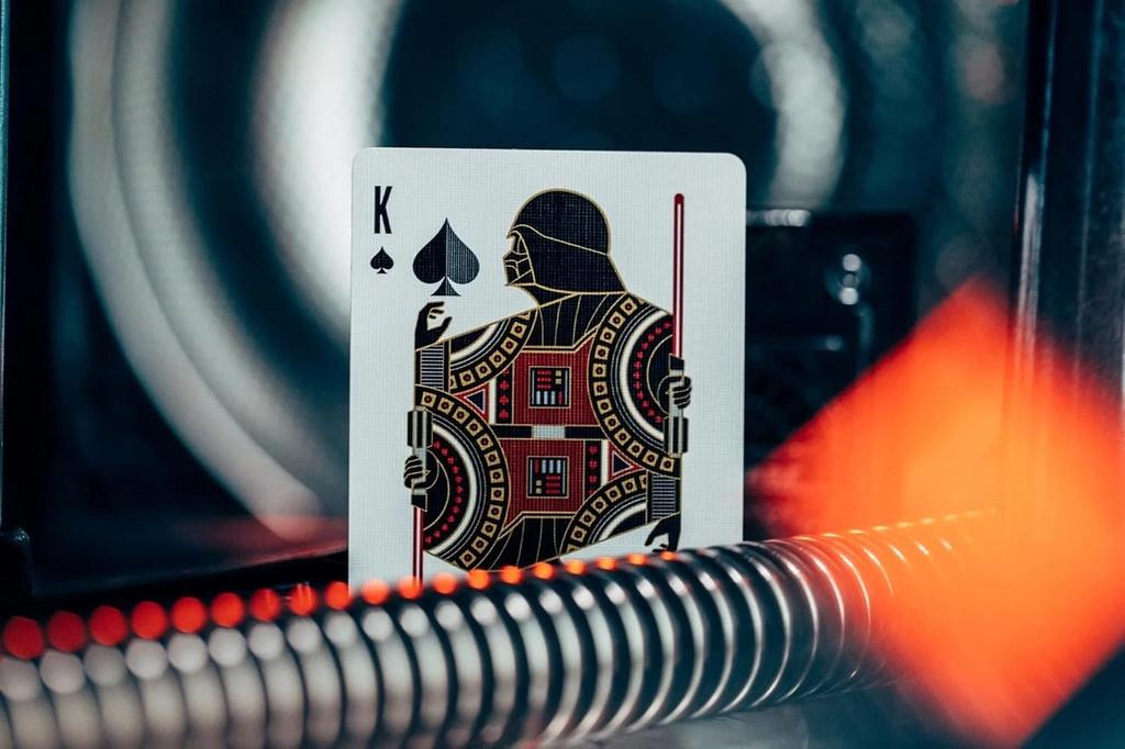 Theory11 Star Wars Silver Edition Dark Side Playing Cards (Black)