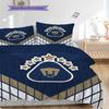 Pumas UNAM Pattern Bedding Quilt Set Quilt Cover Pillowcase Home Decoration Birthday Gift (1 * duvet cover + 2 * pillowcase, without core)