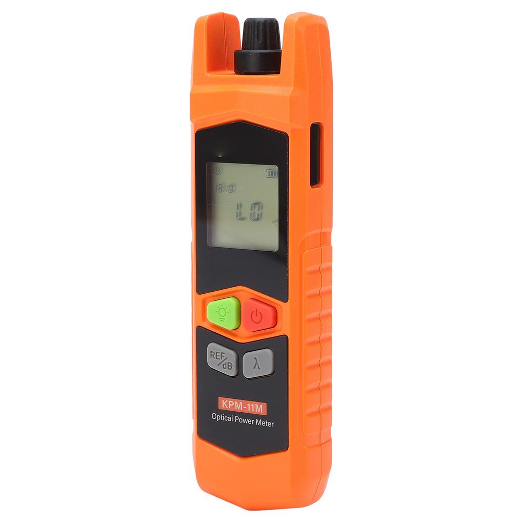 Fiber Optical Power Meter High Precise 7 Wavelength Mini Fiber Optical Power Tester Visual Fault Locator with LED ‑70