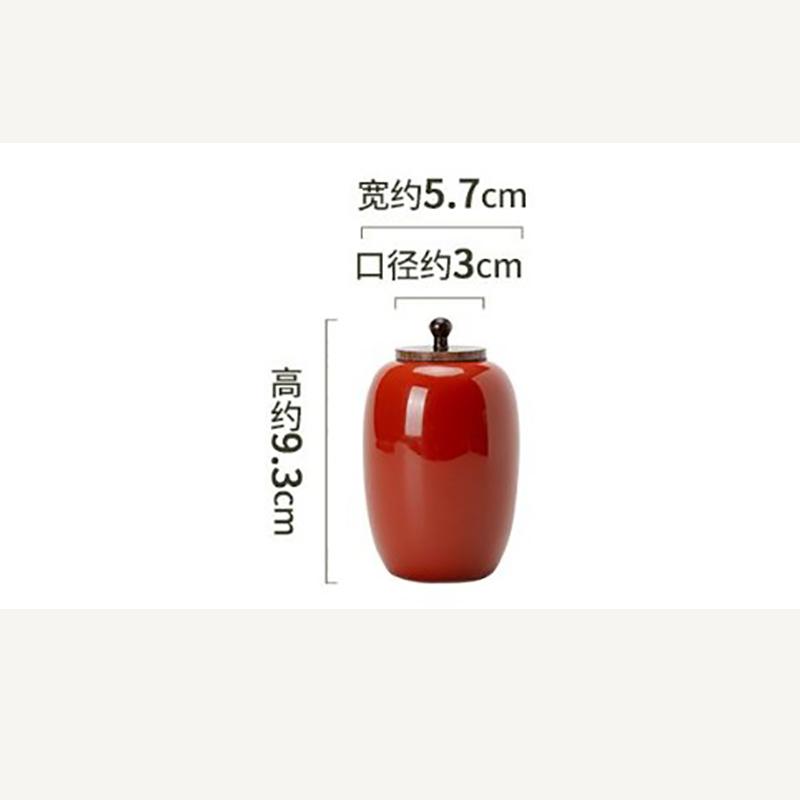 European-style Ceramic Tea Canister Colorful Multifunctional Candy and Snack Box Kitchen Nuts and Coffee Bean Herb Storage Jar