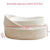 Hand Woven Basket Laundry Basket Storage Office Sundries Handmade Knitting Cotton Hamper