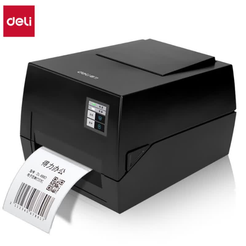 Deli GE430T Thermal Transfer Barcode Label Printer CN plug (adapter included)