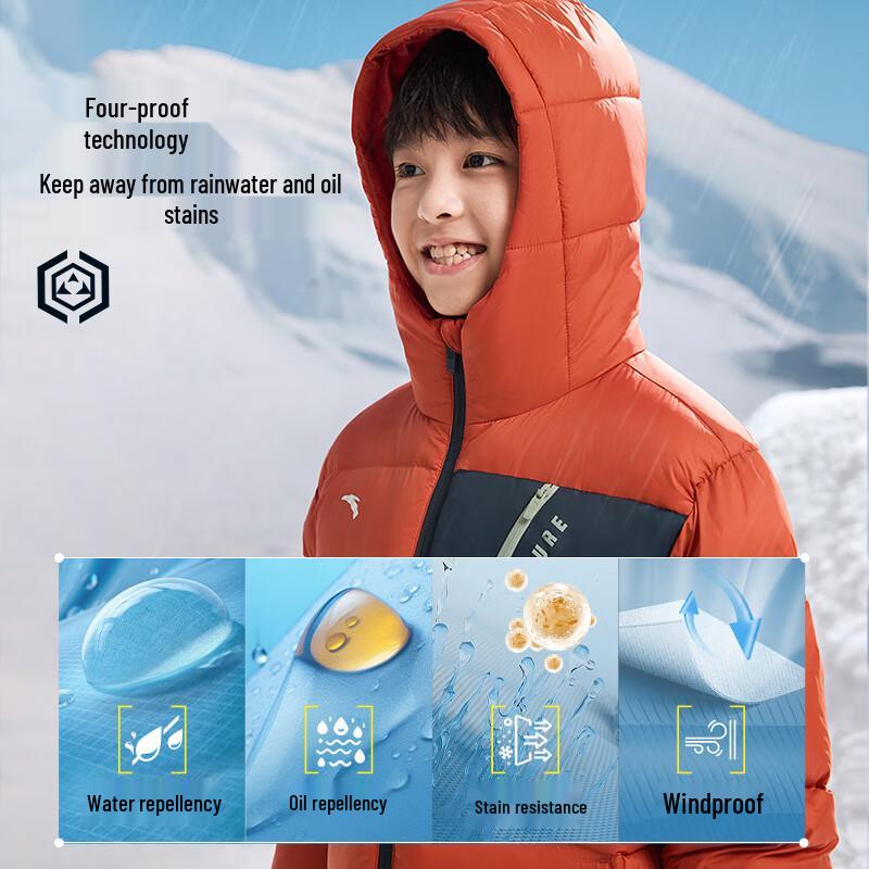 

Anta Kids Boys Winter Down Jacket A52546903 165