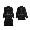 Korean Style Wool & Down Jacket Clearance: Long Double-Breasted Coats & Short Down Cotton Jackets