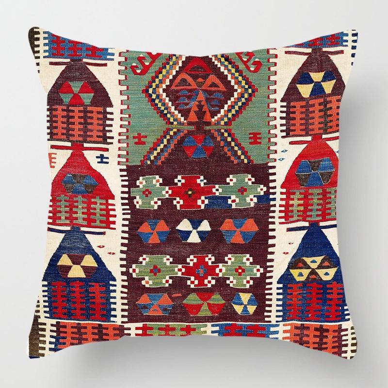 Exotic Pattern Garden Cushion Cover Pillow Case For Indoor Home Decor And Sofa Enhancement