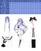 Summer Pockets Cosplay Sorakado Ao Cosplay SummerPockets Cosplay JK Uniform Costume [NOKIJP] Costume, Costume, (Sorakado Ao, 3XL)