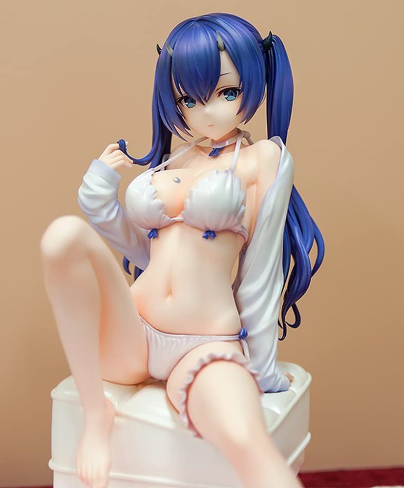 PIELUS Ecchi Figurka Anime Figurka Originální Ao Oni Komusume Roztomilá Loli Odnímatelné Oblečení Akční Figurka Hračka Socha Domácí Dekorace Model Kolekce - -