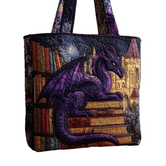 Стеганая сумка-тоут Женская винтажная сумка через плечо Цветы Животные Сумка Цветочный кошелек для поездок на работу Вечеринки Ежедневные поручения O