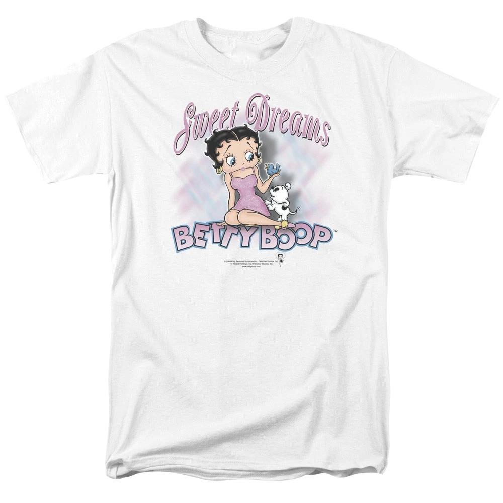 Betty Boop - Sweet Dreams - Unisex Short Sleeve Children s T-shirt - White 100