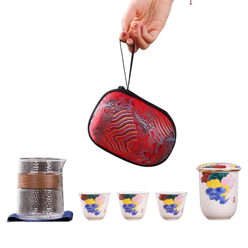 Yunyan White Porcelain Quick Tea Brewing Set