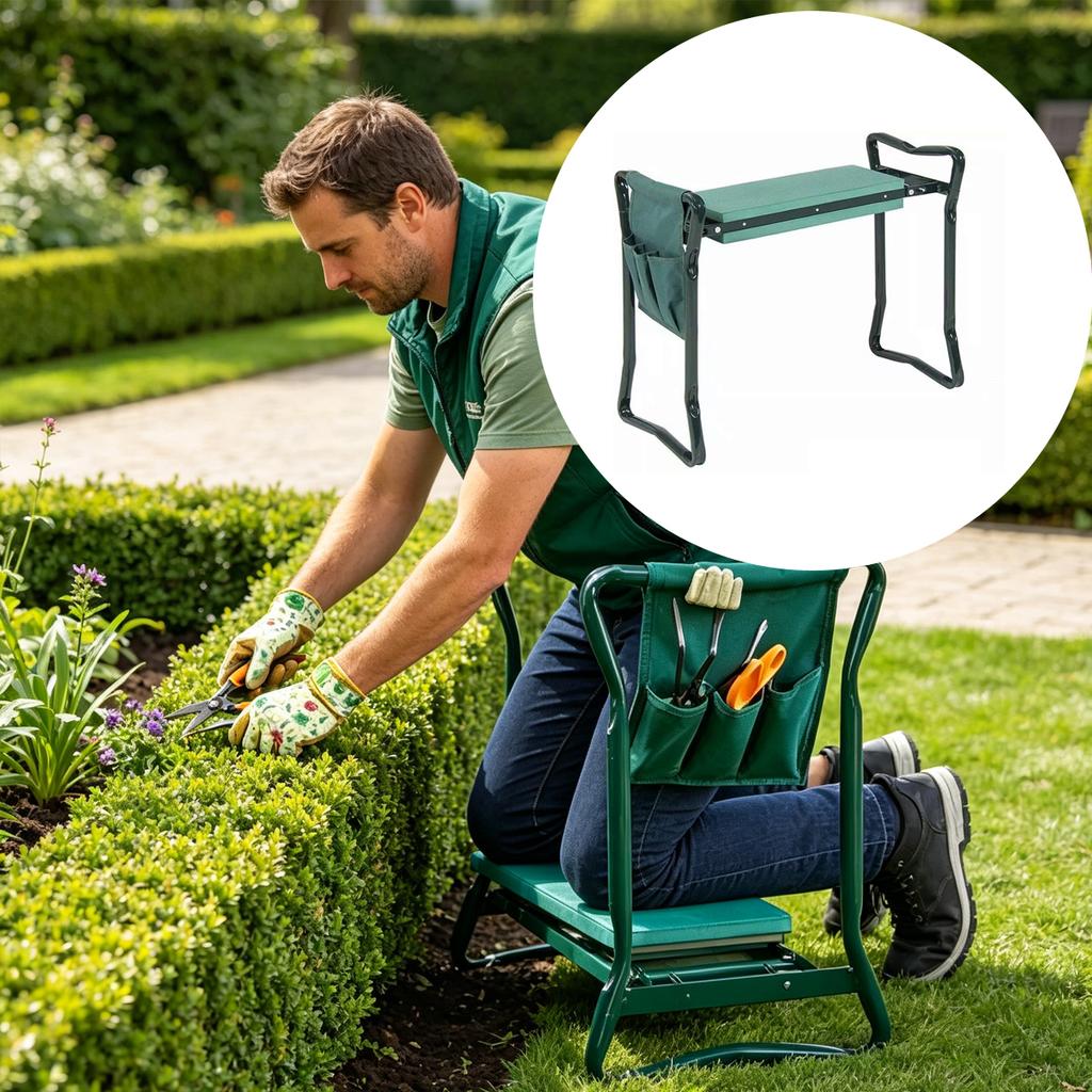 Garden Kneeling Stool Kneeling Cushion 3in1 Garden Kneeler Knee Mat Work Cushion Farming Chair Sit Zahrada Gardening Stool Kneel