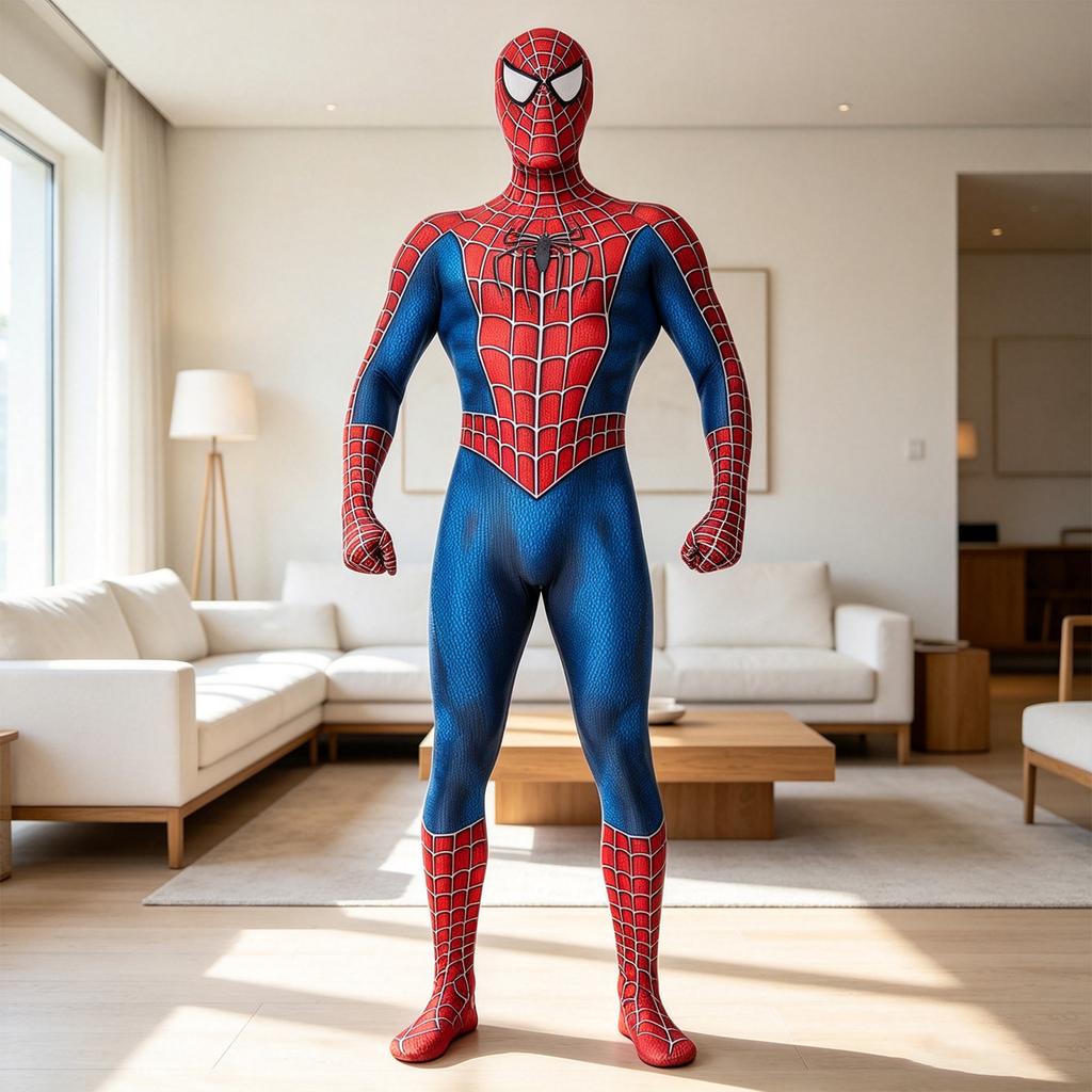 Adult Fitted Bodysuit Jumpsuit Costume for Stage Performance and Cosplay