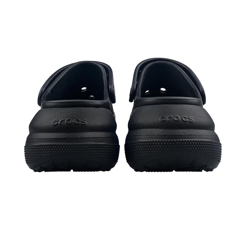 Crocs Klasyczne chodaki YD Nocna Wróżka do Snu Kokardka Perła Redukujące Wiek Gotyckie Wygodne Buty z Dziurkami Unisex Czarny