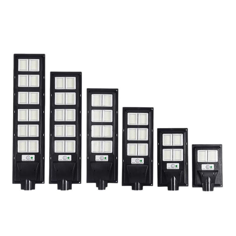 1 ks Solární světlo Komerční LED Venkovní od soumraku do úsvitu Solární pouliční lampa Osvětlení silniční oblasti Vodotěsné Zabezpečovací osvětlení dvorku