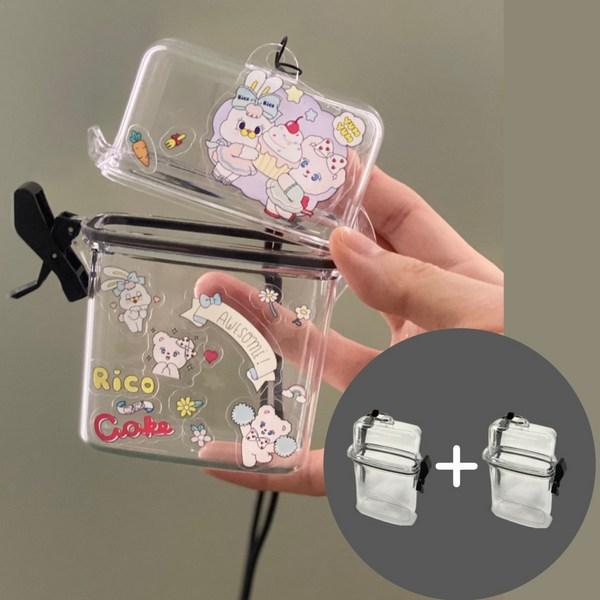 

Чехол для фото Meido, держатель для фотографий, коробка для хранения, прозрачный акрил 1+1