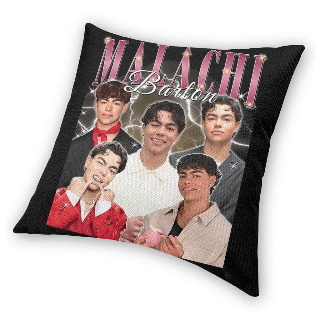 Malachi Barton Pillowcase Printing Fabric Cushion Cover Decor Throw Pillow Case Cover Home Zippered 45*45cm