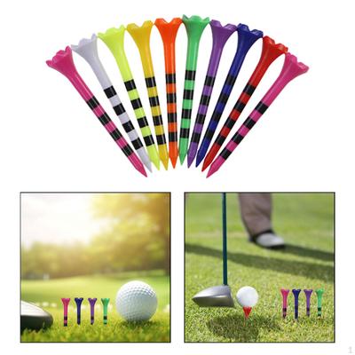 10 piezas de soporte para pelotas de golf, herramienta de práctica, accesorios de entrenamiento para golfistas, regalo para principiantes