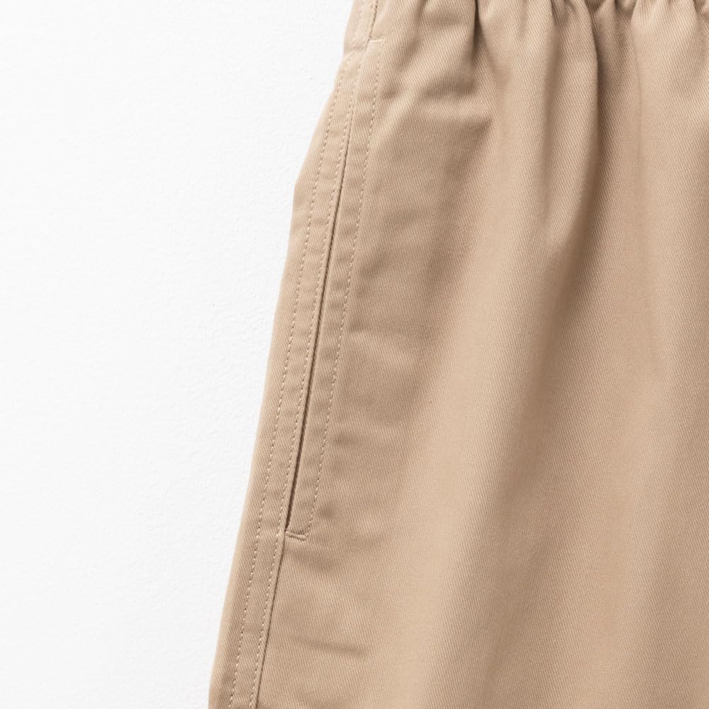 Dickies Men's Chef Shorts with Elastic Waist, Khaki (Size S)