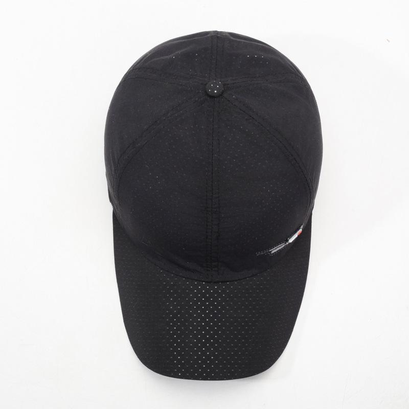 Summer breathable visor short brim baseball cap quick drying hat outdoor beach sun protection cap trendy hat
