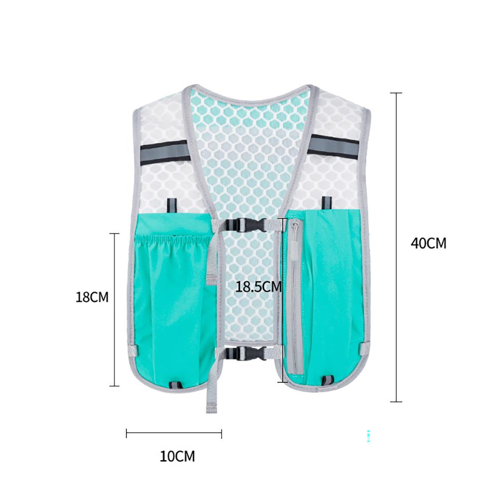 Running Backpack Vest With Bottle Hydration Trail Light Weight Cycling Run Jogging Marathon Riding Climbing Bag Waterproof