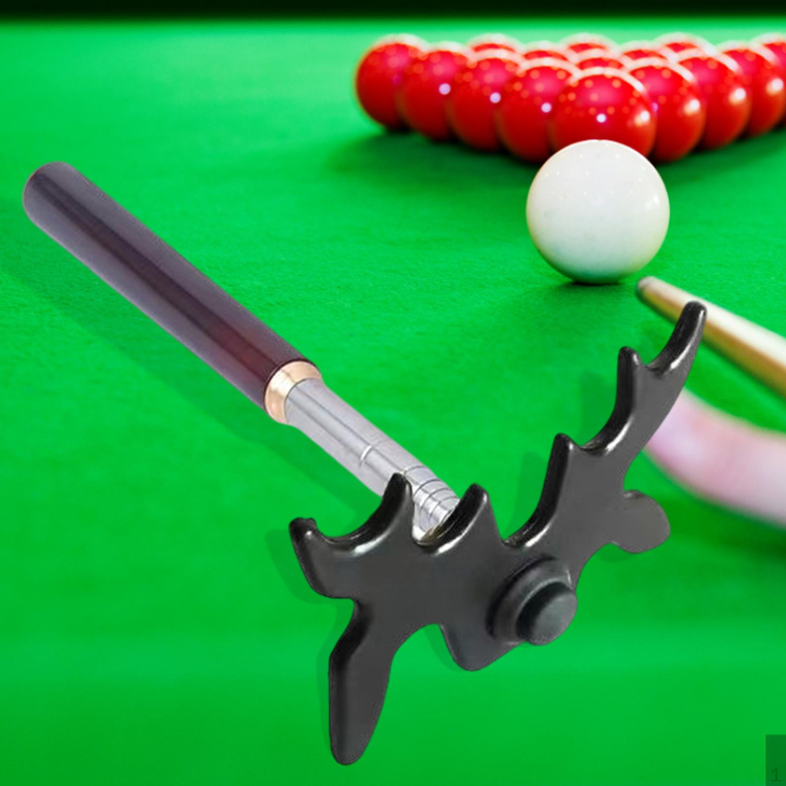 Snooker Cue Head Pool Accessory Retractable Extendable