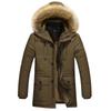 Winter Men Warm Down Jackets Thicker Hooded Wool Liner Coat