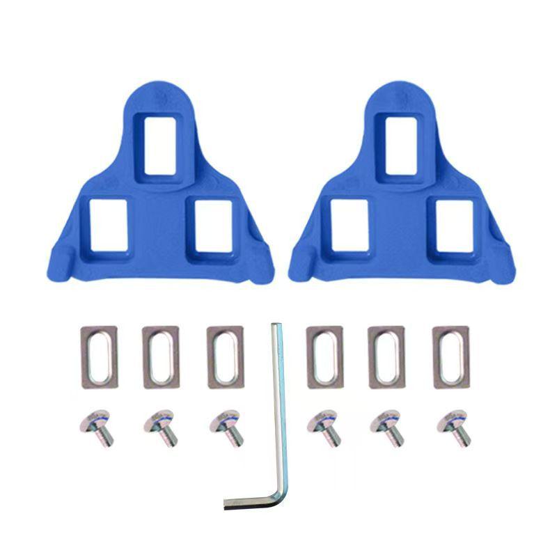 Selbstschließendes Cleat-Set für Rennrad-Fahrradschuhe