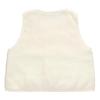 Baby Castle Sizes Bear Made in Japan Vest, 70-80, Cream,