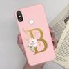 Case For Xiaomi Mi A2 A 2 Lite A1 A 1 MiA2 MiA1 Cute Letters TPU Silicone Bumper Soft Back Cover for Xiaomi Mi 5X 6X Phone Case