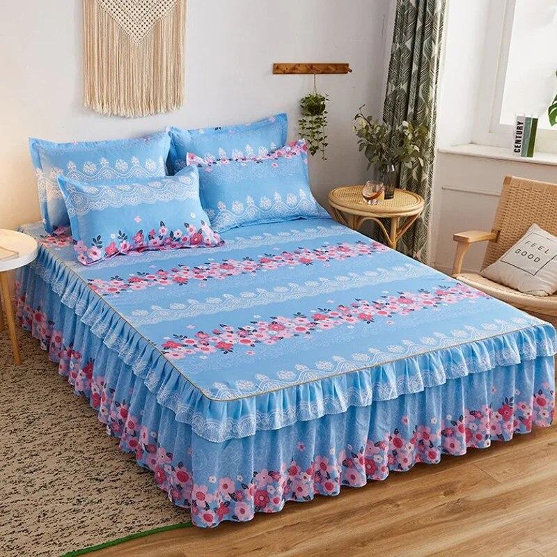 Юбка-кровать с цветочным принтом принцессы — фото 12