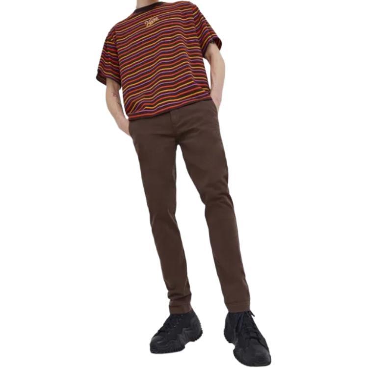 Converse x Wonka Striped T-Shirt Asia Sizing 'Multi Color' Men's 10026545-A01