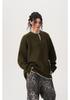 2026 Autumn/Winter Retro Knitwear: American Loose Fit Niche Design Pullover Sweater for Women
