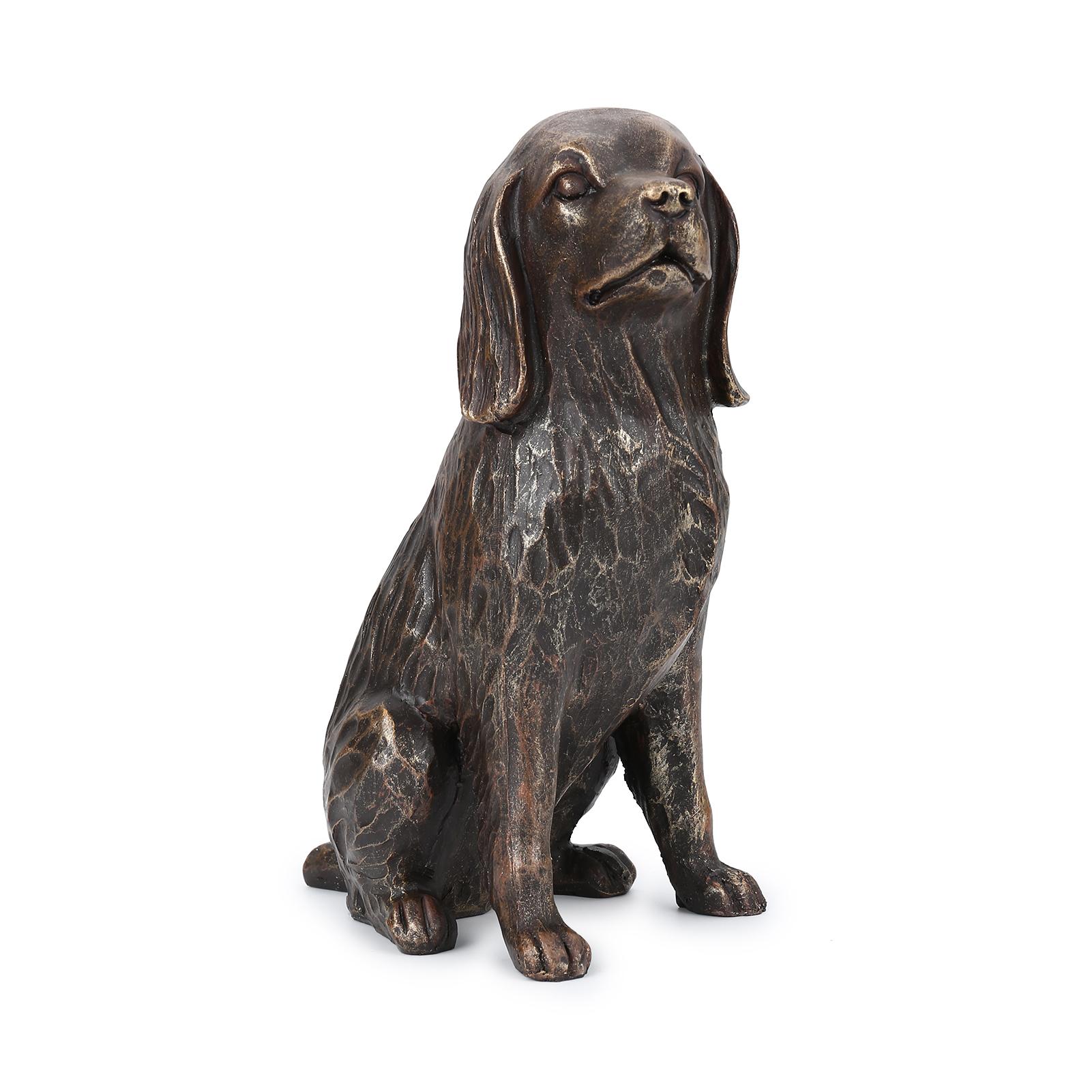 

Статуетка Спрингер-спанієля Преміальна смола Ручна робота Декор для приміщень та вулиці Подарунок для любителів собак Прикраса для дому, саду, газону