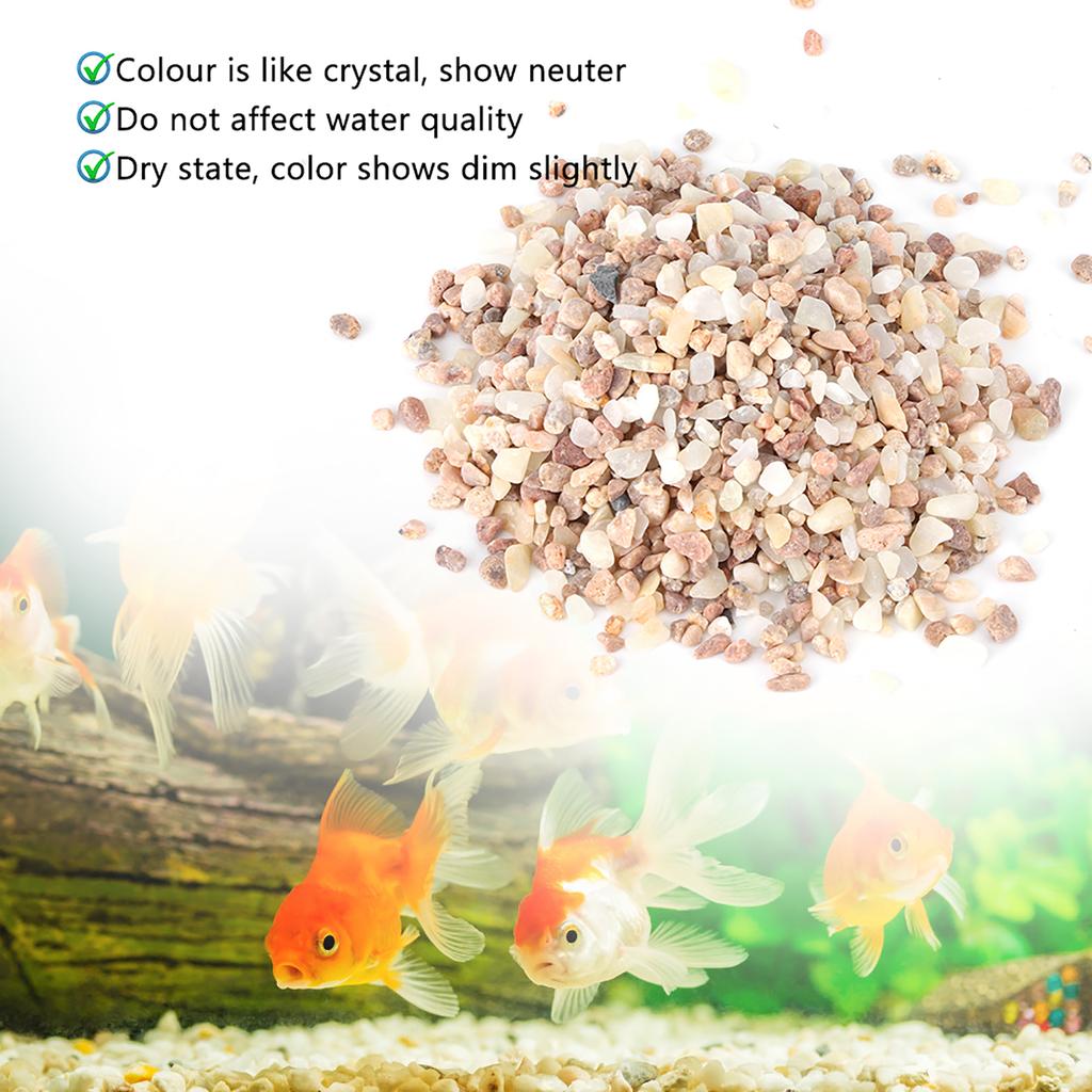 Sandstone Aquarium Decoration Crystal Sand Fish Tank Ornament Landscape DIY Accessories