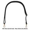 Substitute Shoulder Leather Crossbody Handbag Black Versatile Shoulder Strap
