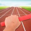 Stainless Steel Foam Relay Baton for Track and Field Outdoor Running