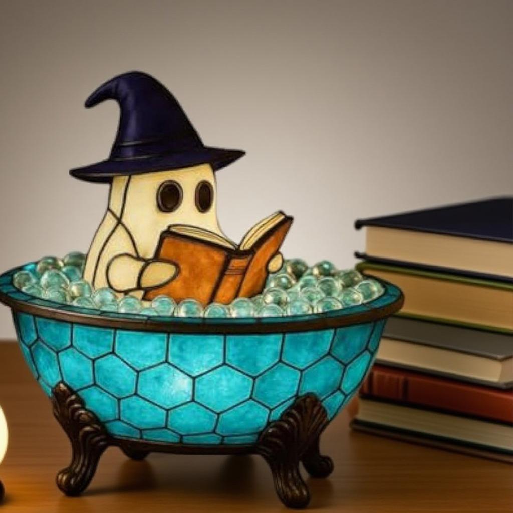 Bubble Bath Lights, Halloween  Night Lights, Cute LED Lights For Bathroom Decoration, Color Changing  Lights, Themed Bathtub Lights