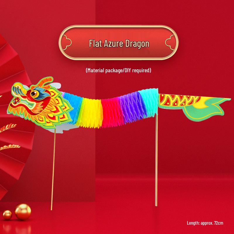 Year of the Horse Dragon Dance DIY Pull Flower Kit - Spring Festival Parent-Child Wedding Decor