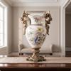 Vase mit doppelten Griffen Eleganter Griff Zeitlos für den Eingangsbereich