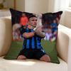 Fußballstar Lautaro M Martinez Kissenbezug Quadratisch Doppelseitig Sofakissenbezug Schlafzimmer Nachttischkissen