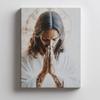 Jezus W Modlitwie - Plakat Religijny Jezus W Modlitwie - Plakat Religijny, 40X50 Cm, Bez Ramy, Papier Matowy 230 Gsm