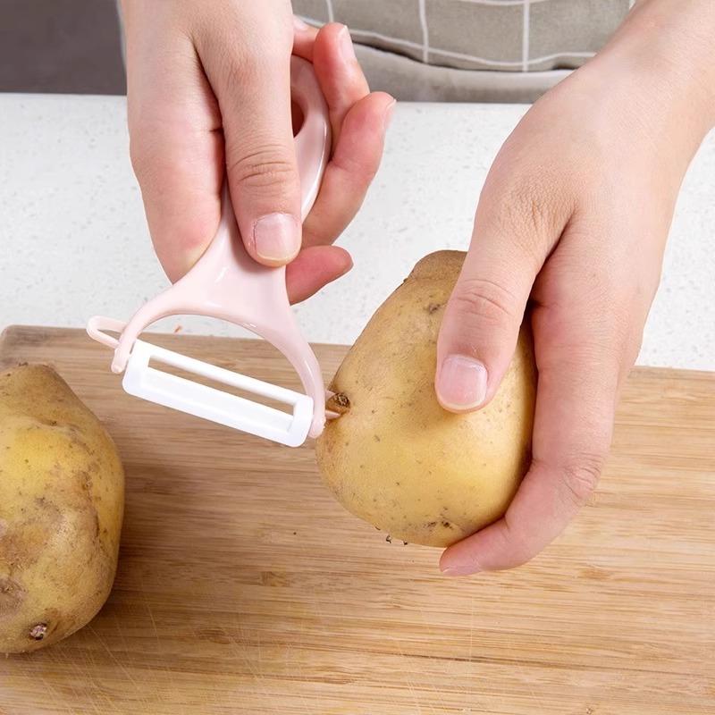 Multi-functional Ceramic PeelerHousehold Planer Peeler Apple and Cucumber Peeler Vegetable and Fruit Peeler